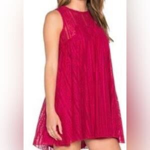 Free People Tu-es-la Ruby Sleeveless Dress - XS - EUC